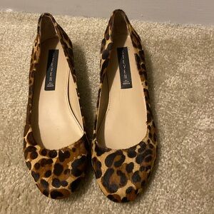 Steven by Steve Madden Leopard Print Flats